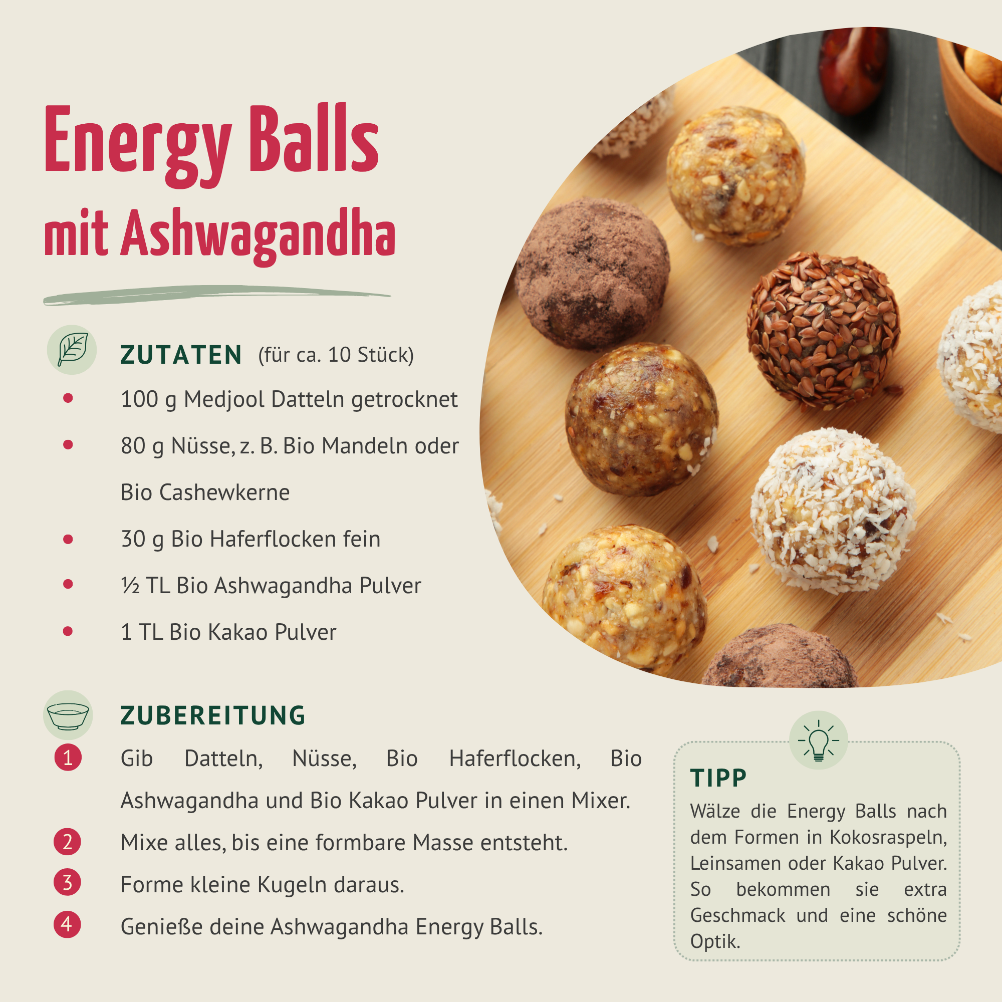 Ashwagandha Pulver Bio (500g)