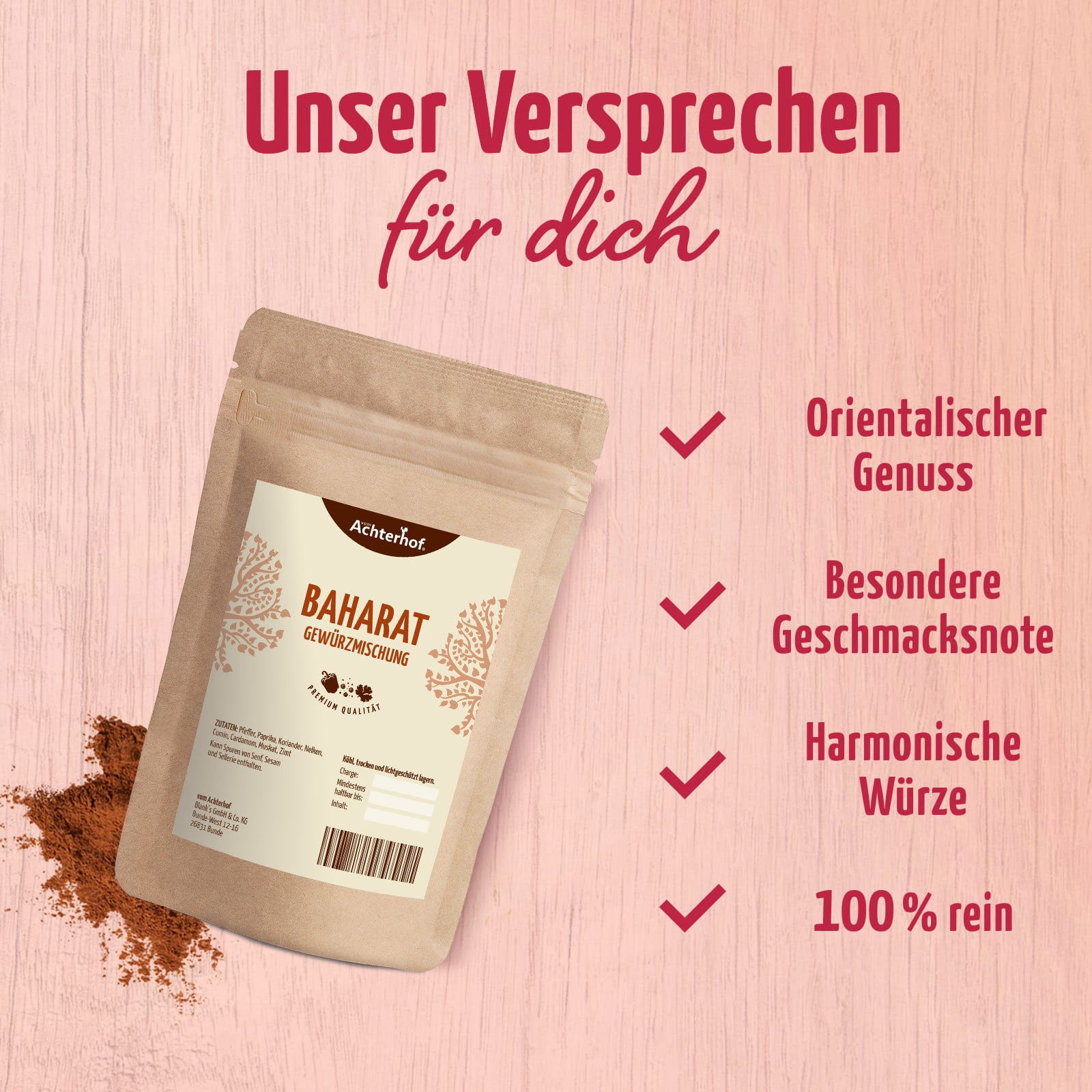 Baharat Gewürzmischung (250g)