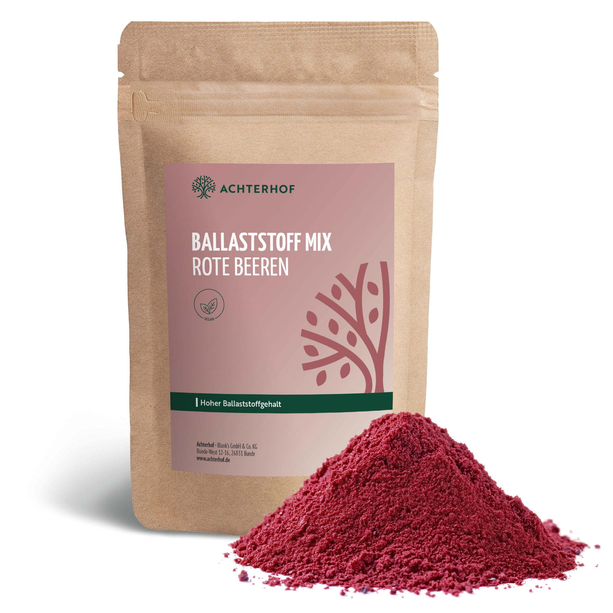 Ballaststoff Mix rote Beeren (250g)