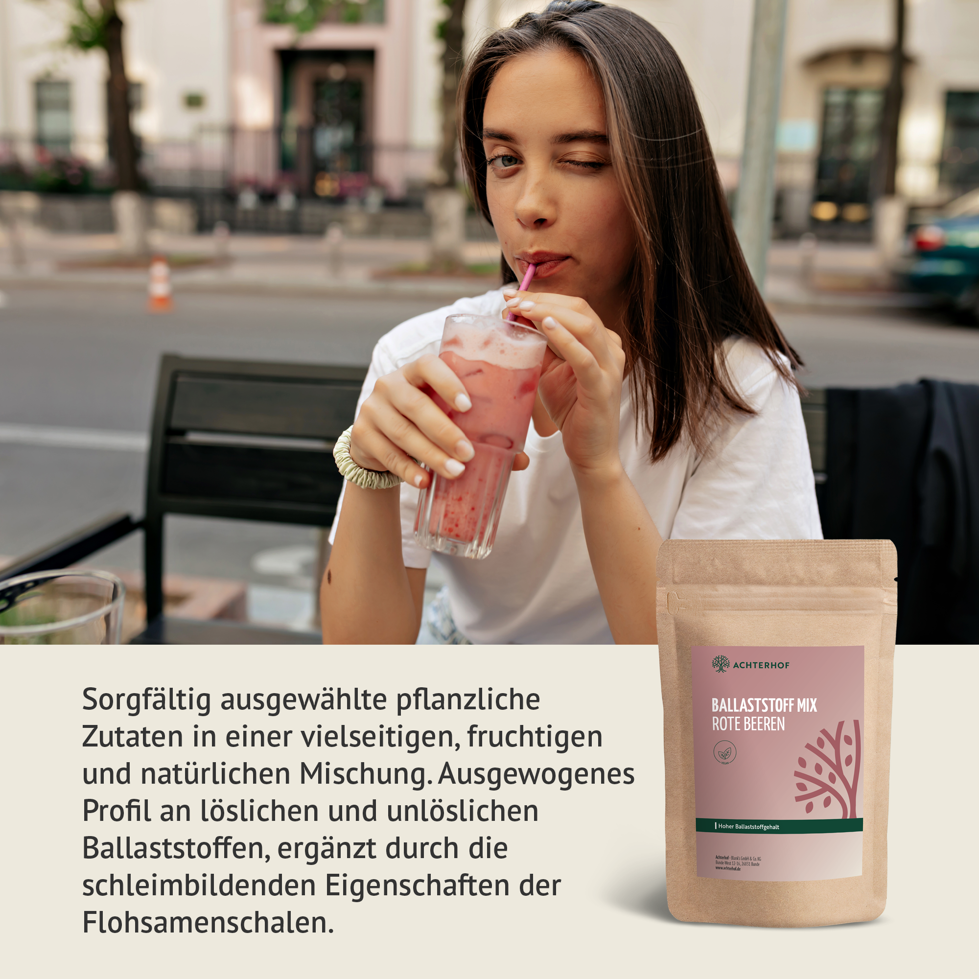 Ballaststoff Mix rote Beeren (250g)
