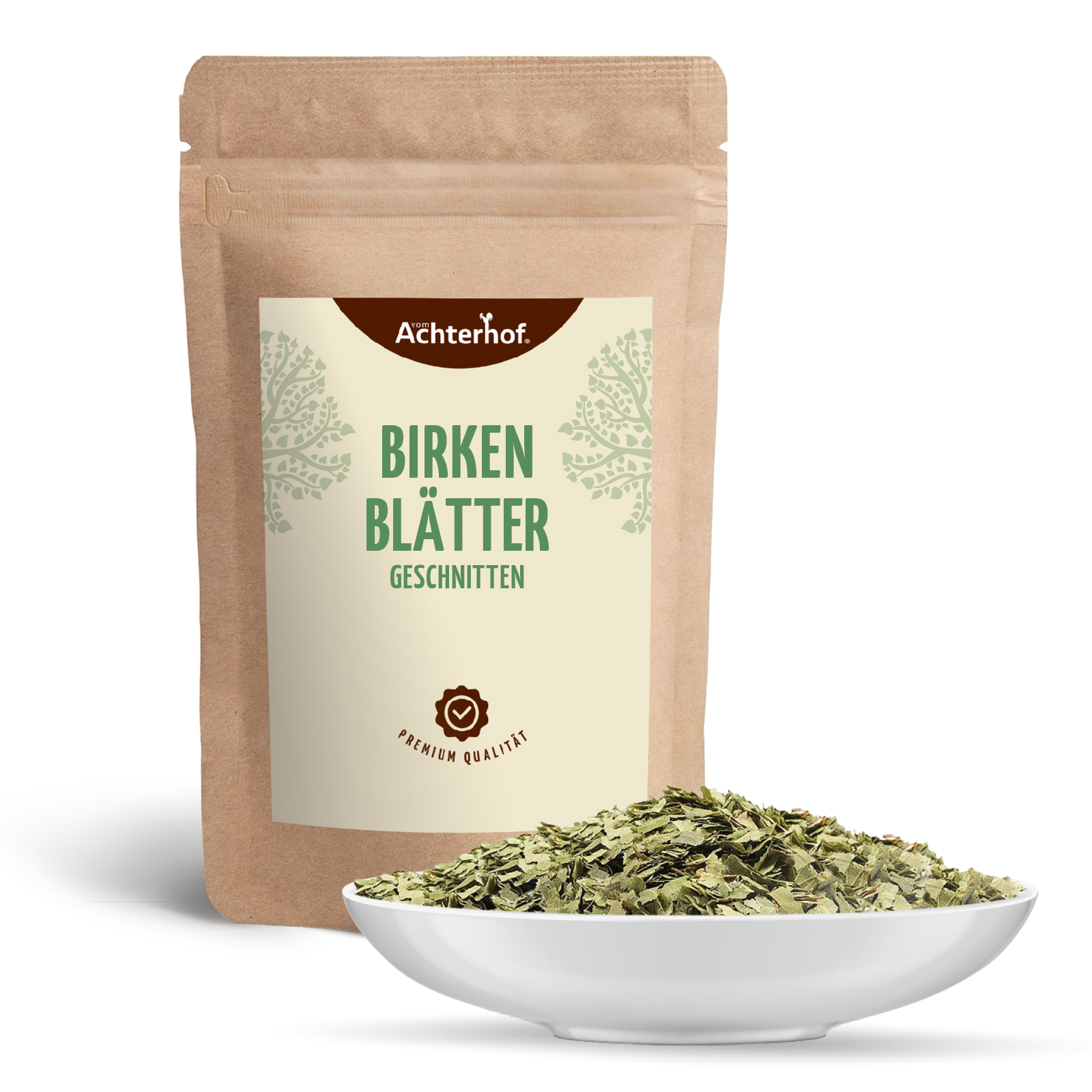 Birkenblätter geschnitten (100g)