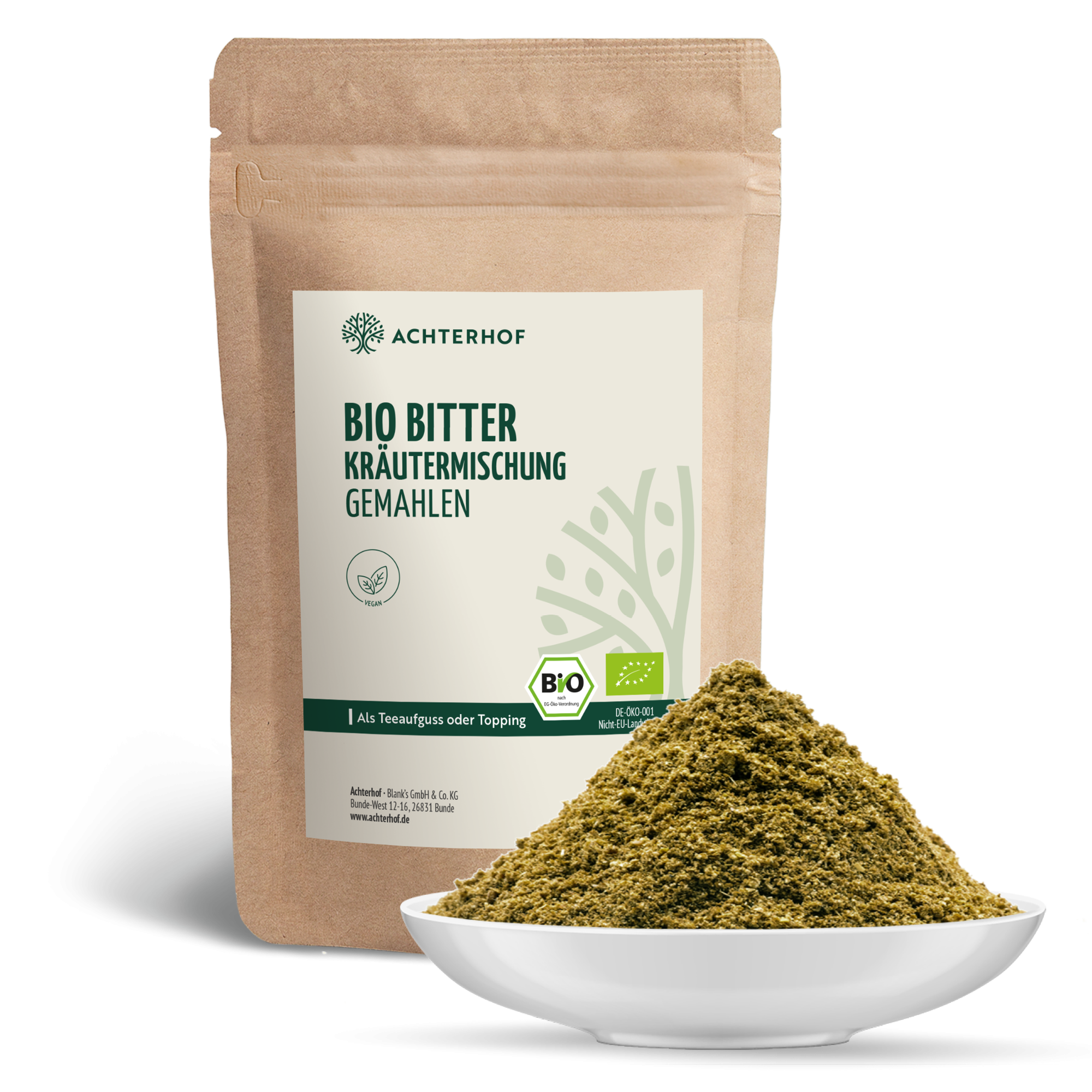 Bio Bitter Kräutermischung gemahlen (250g)