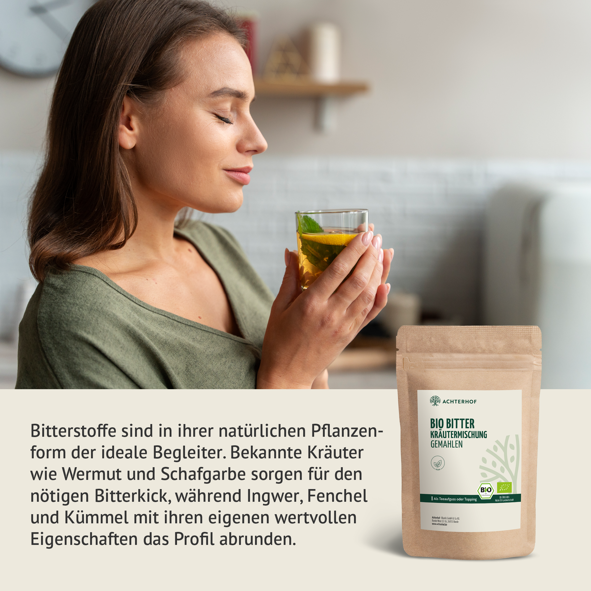 Bio Bitter Kräutermischung gemahlen (250g)