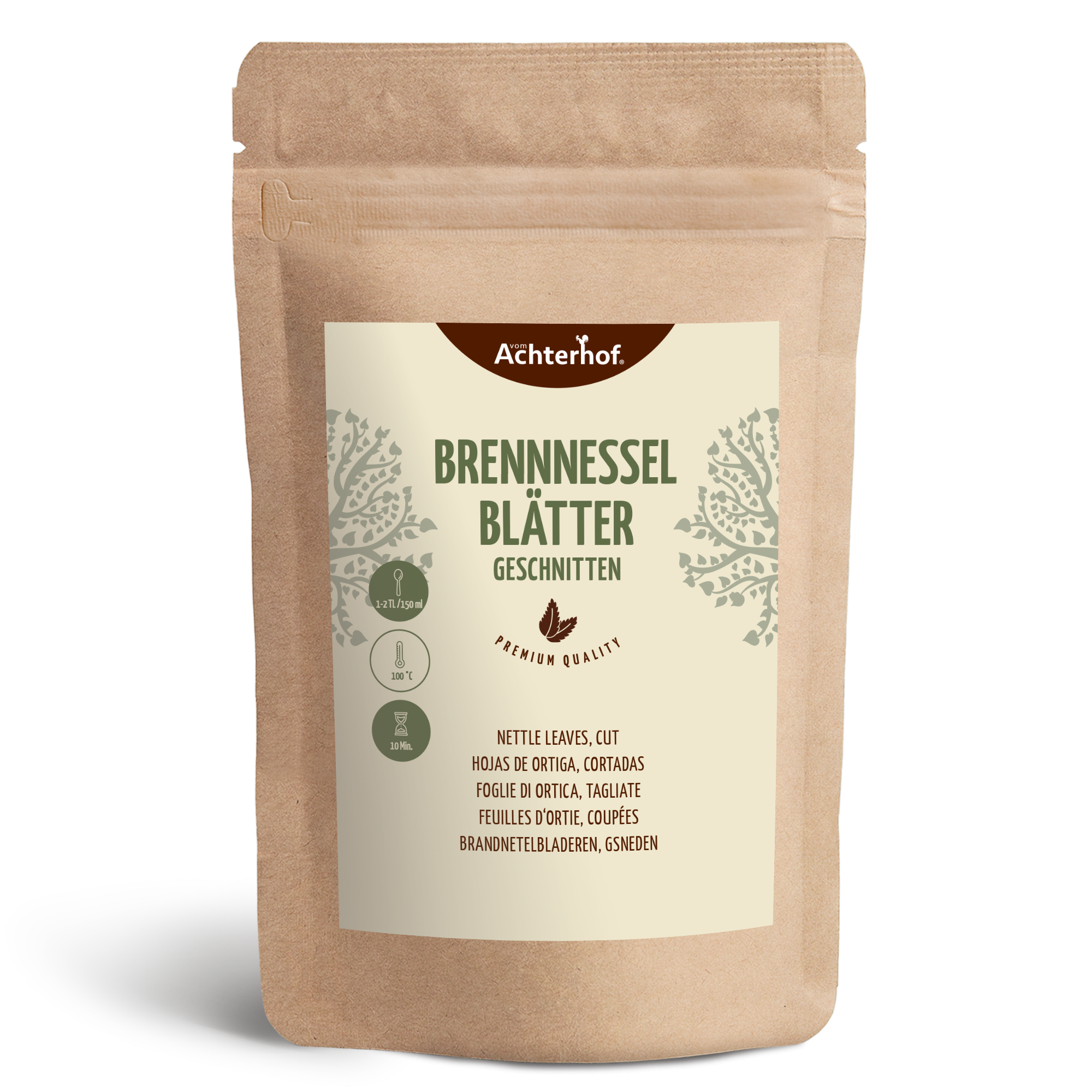 Brennnesselblätter geschnitten (250g)