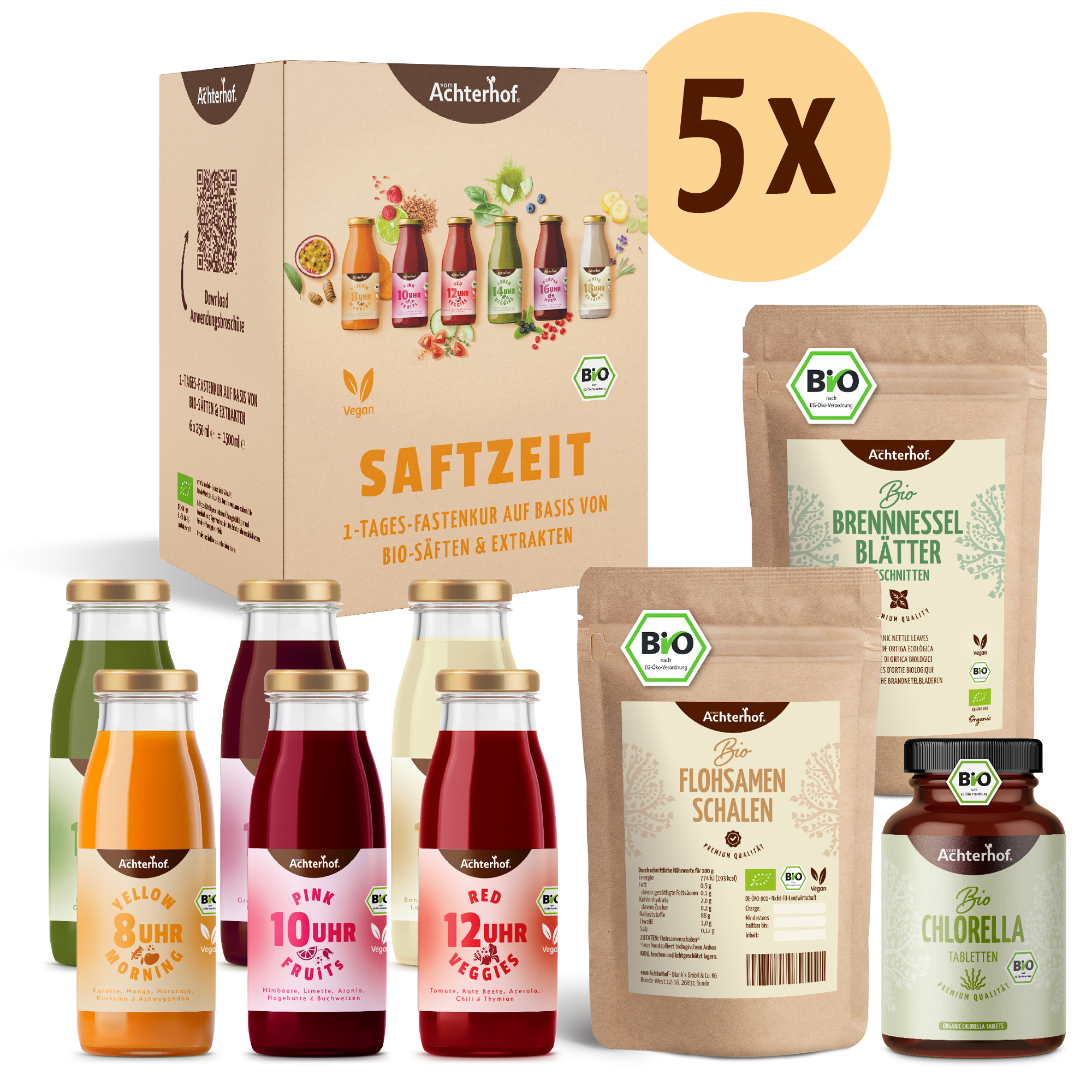 Saftzeit Fastenpaket Premium