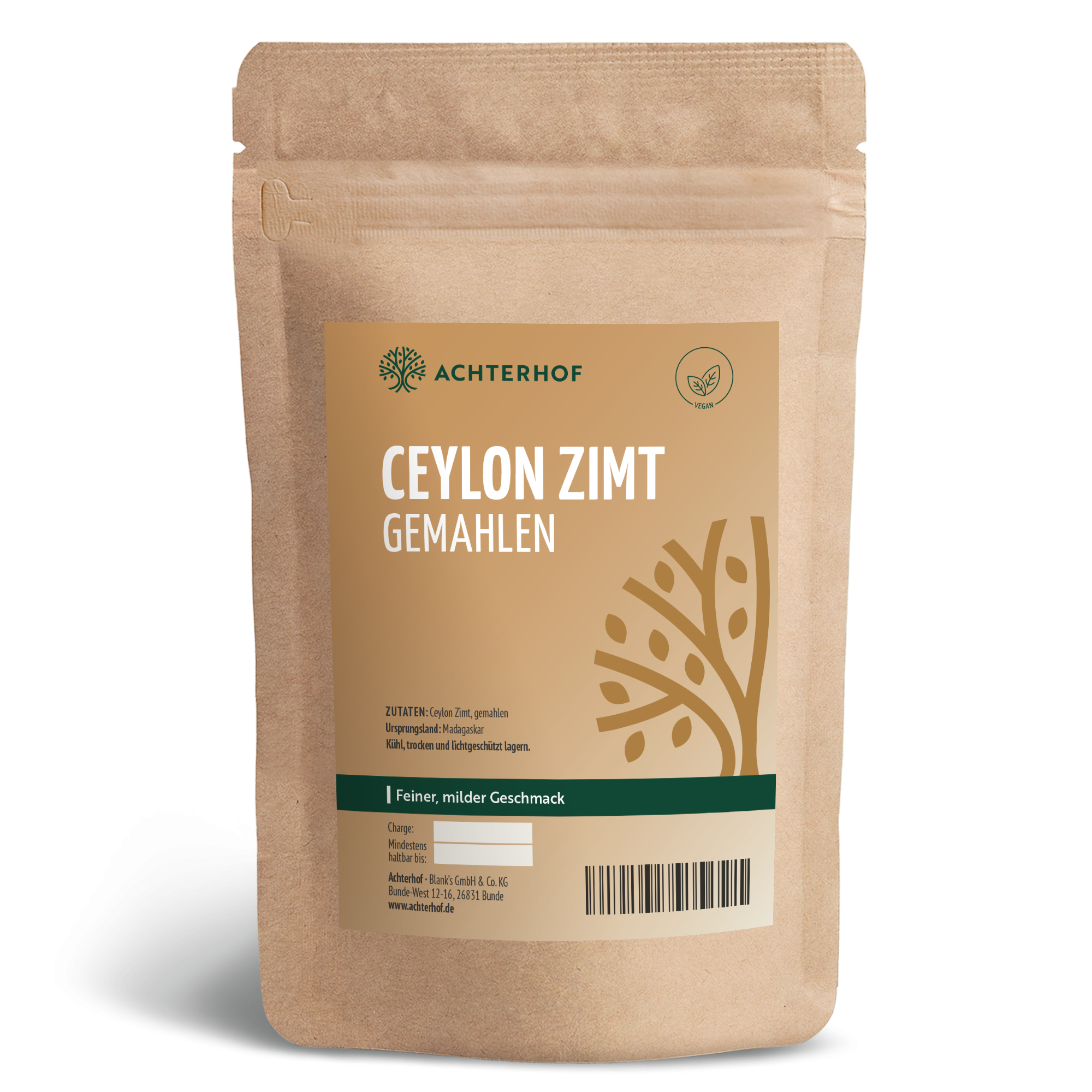 Ceylon Zimt gemahlen (500g)