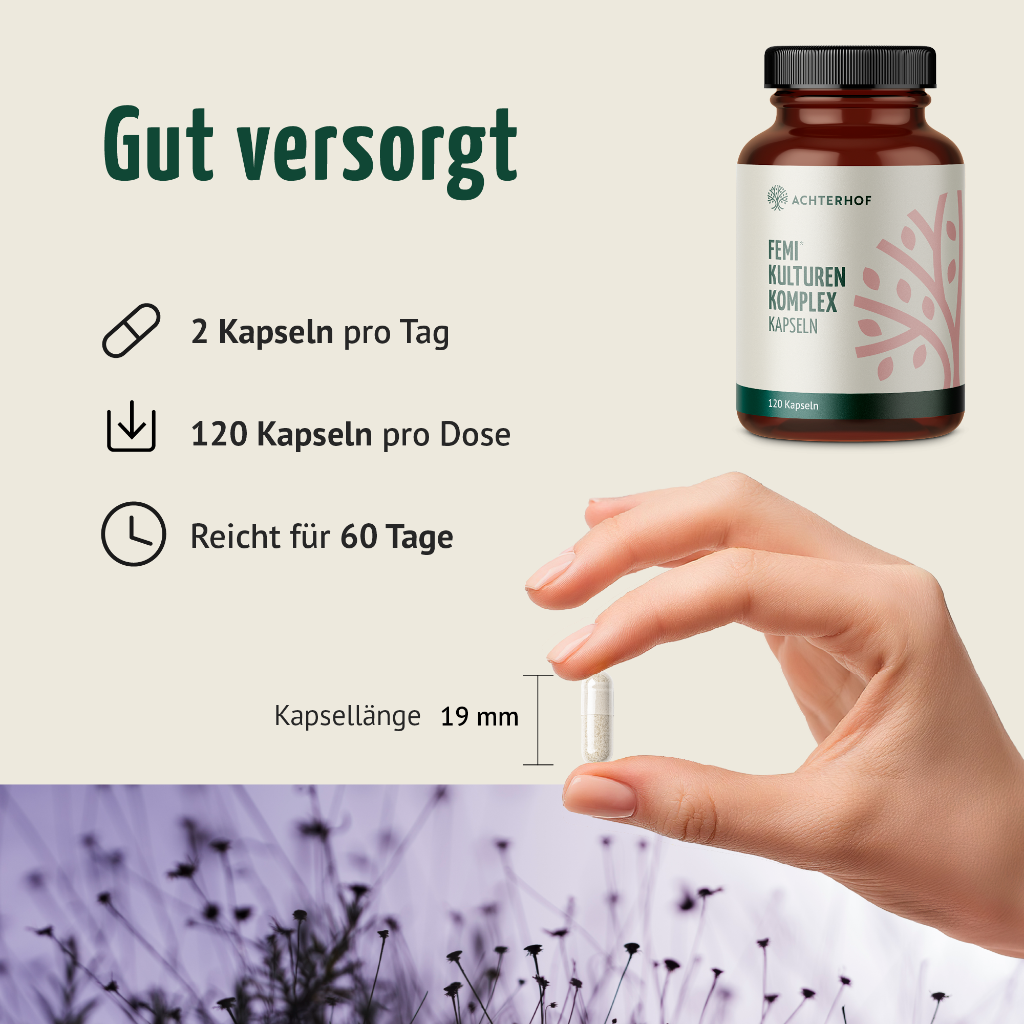 Femi Kulturen Komplex Kapseln (120 Kapseln)