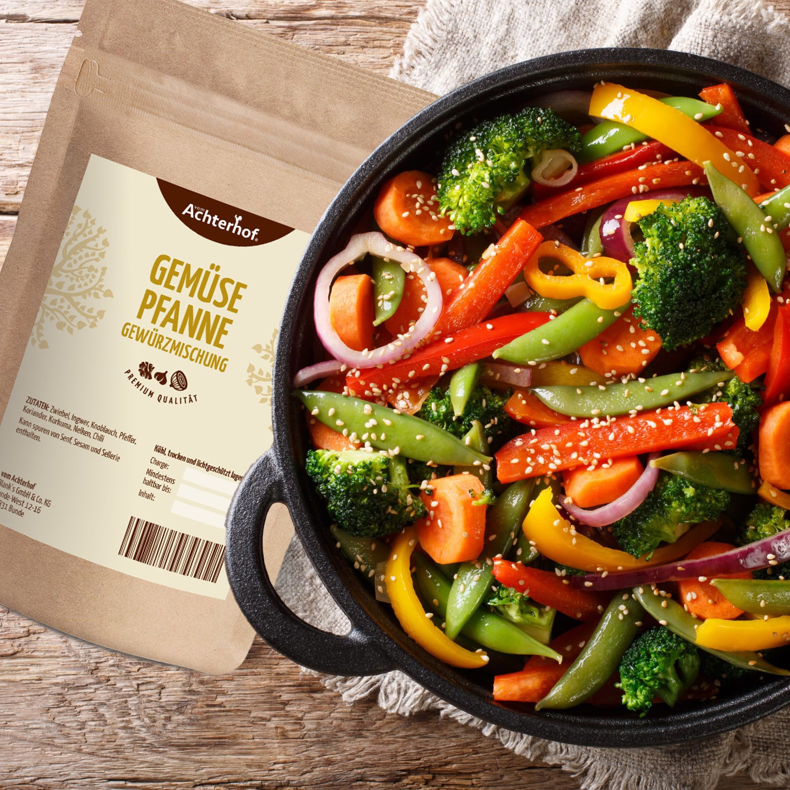 Gemüsepfanne Gewürzmischung (250g)