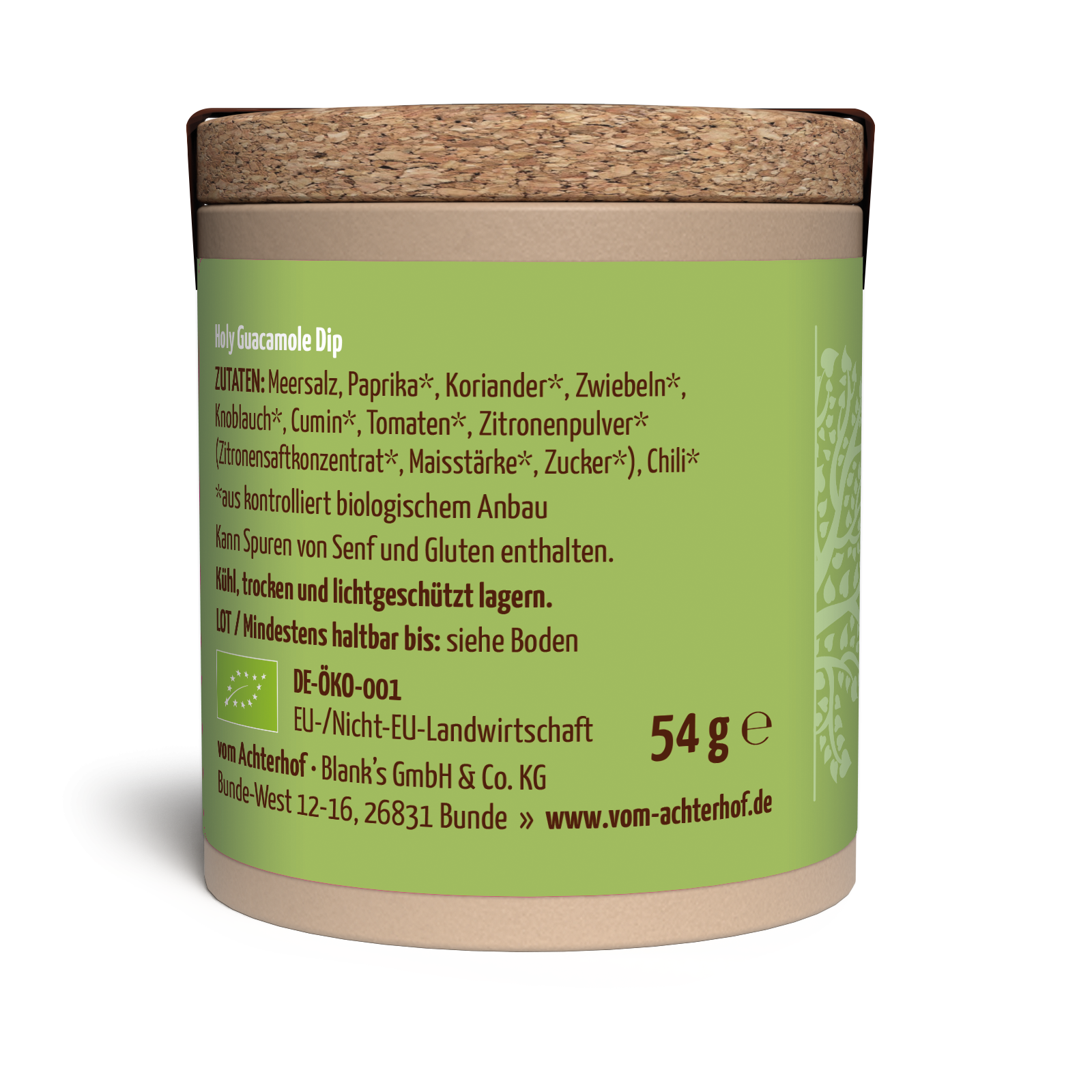 Guacamole Gewürzzubereitung Bio (54g)