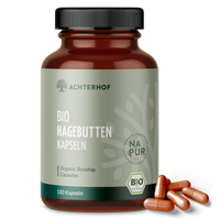 Bio Hagebutten Kapseln (180 Kapseln)
