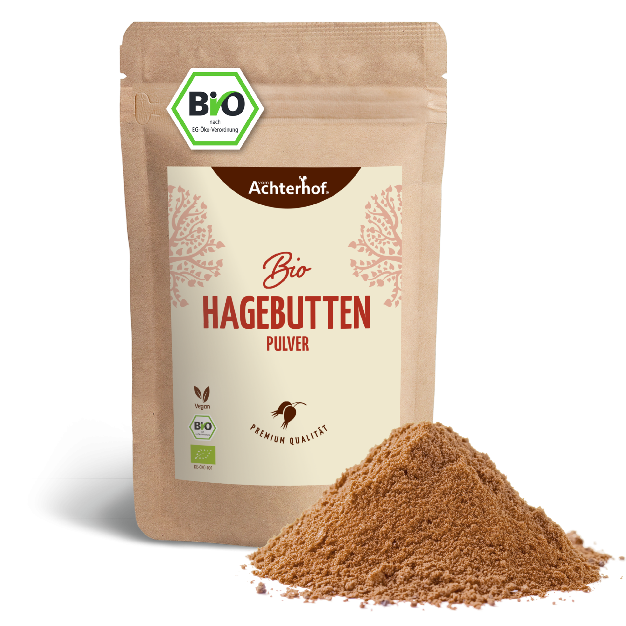 Bio Hagebutten Pulver (500g)
