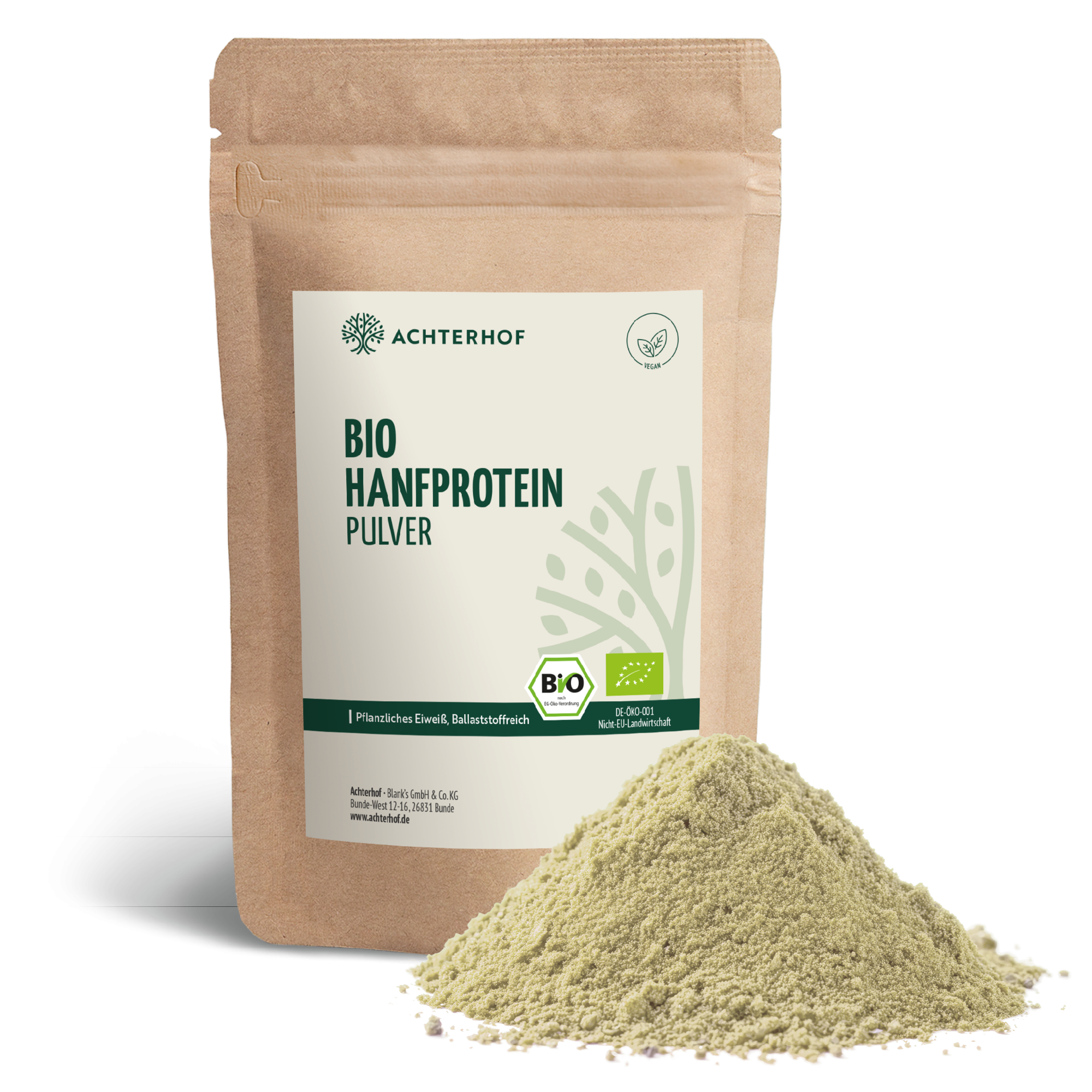 Bio Hanfprotein Pulver (250g)
