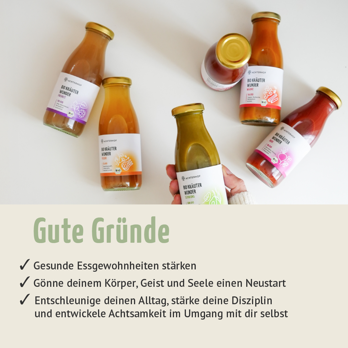 Kräuterwunder Bio Fastenkur 4+1 Tag gratis