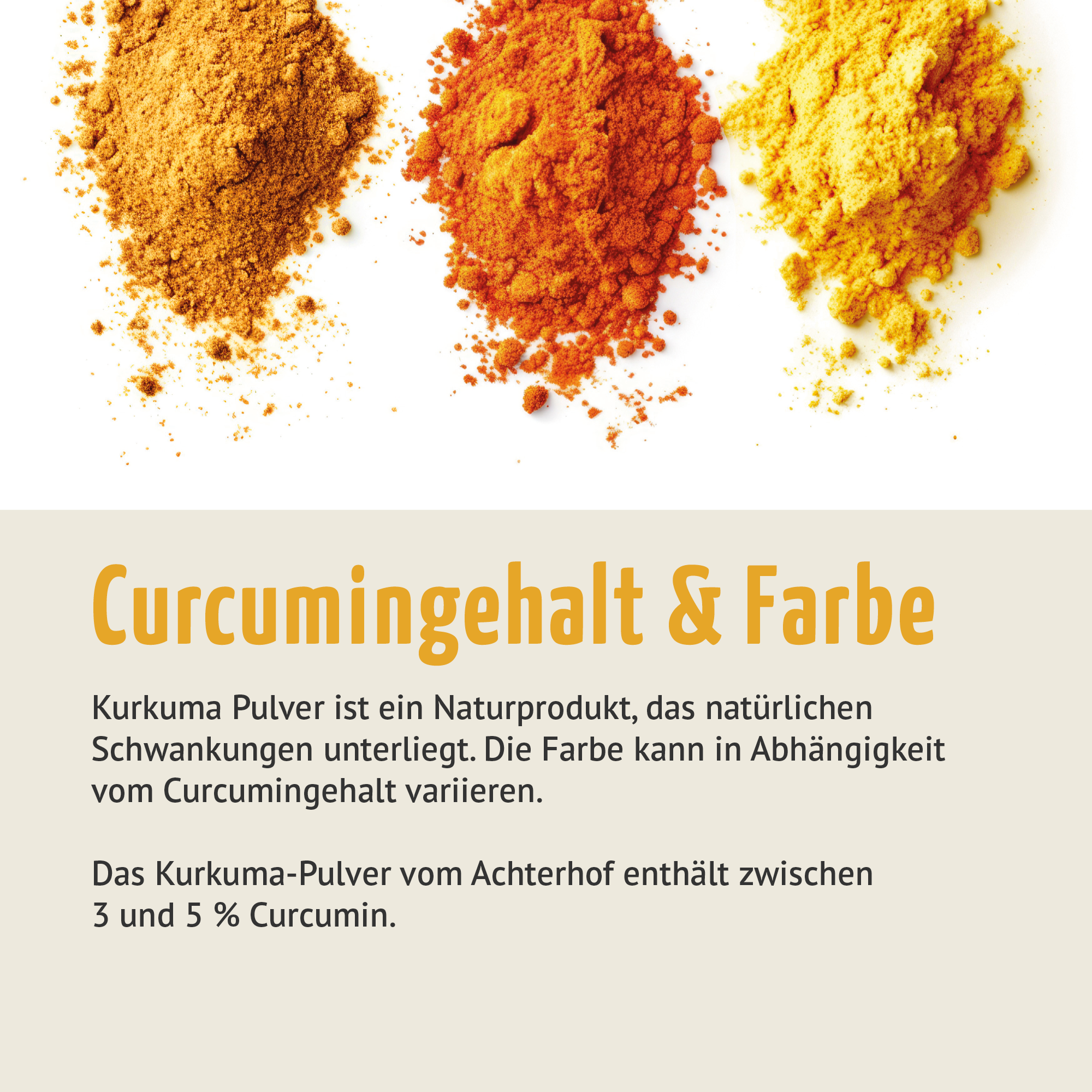 Bio Kurkuma Pulver (1000g)