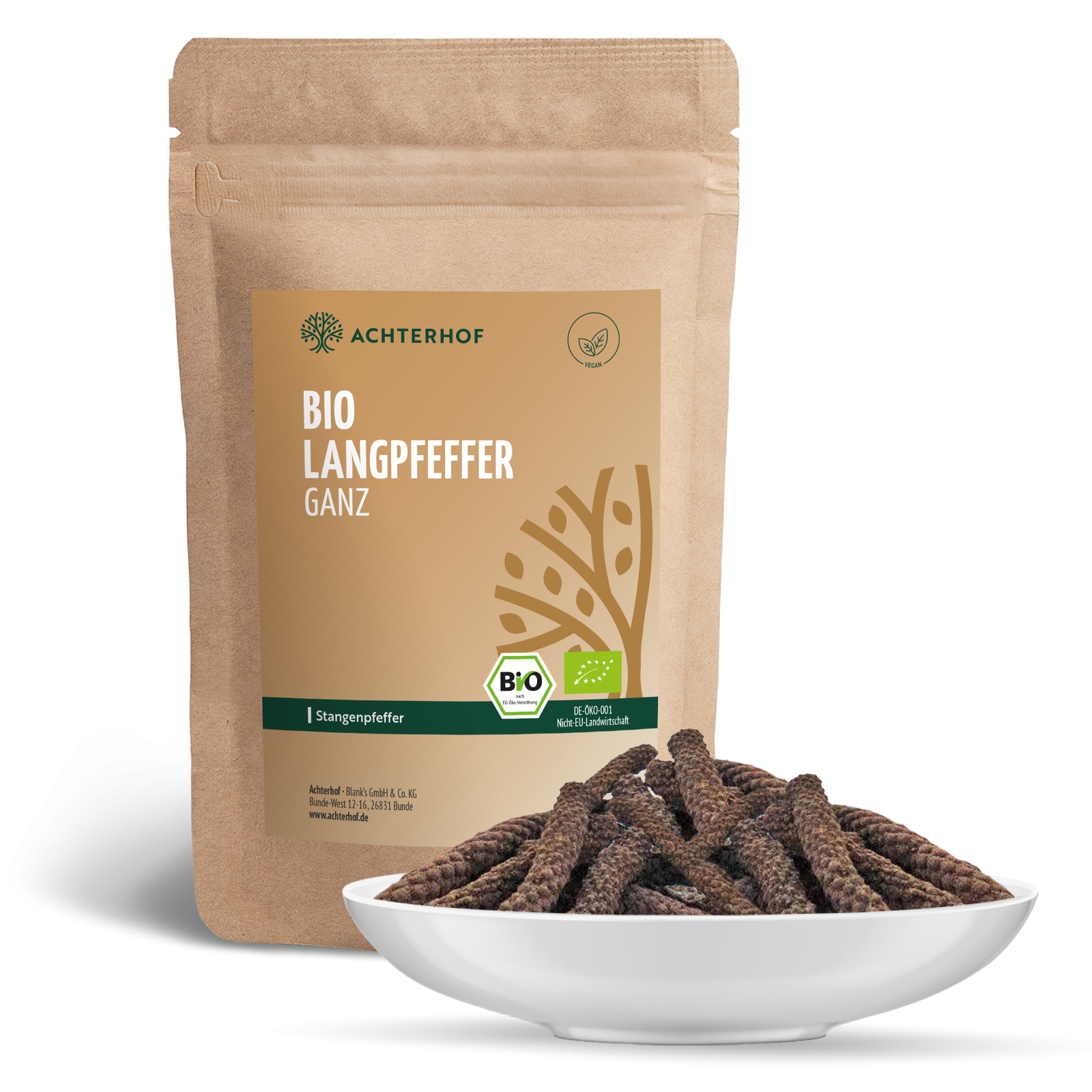 Bio Langpfeffer ganz (100g)