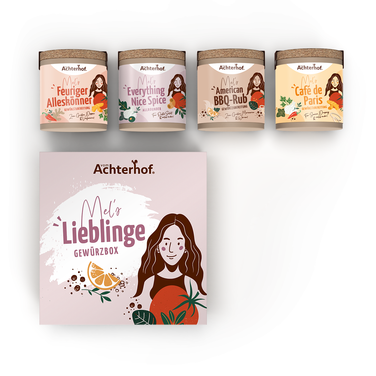 Mel's Lieblinge Gewürzbox