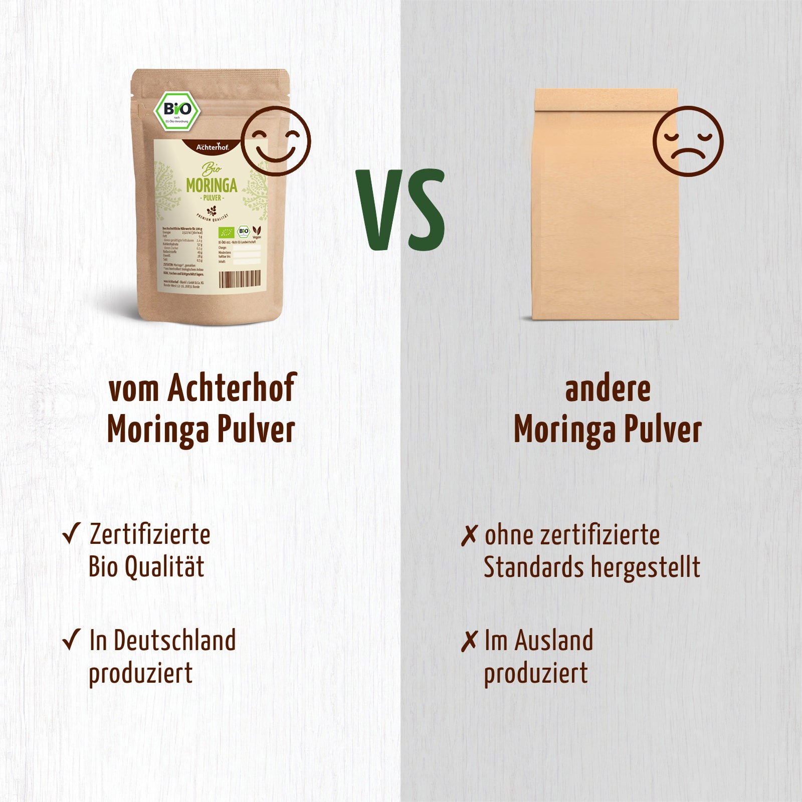 Moringa Pulver Bio (250g)