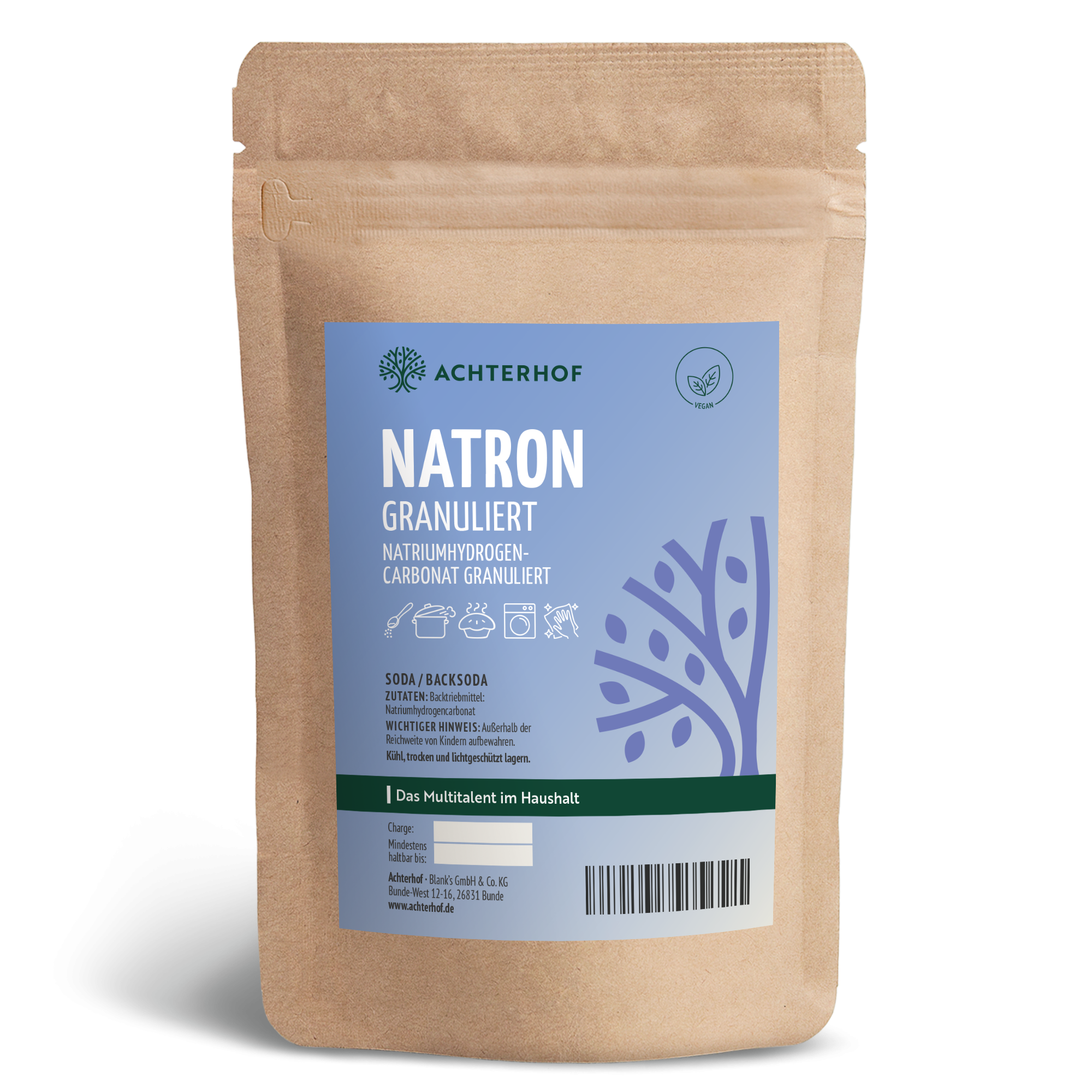 Natron granuliert (250g)