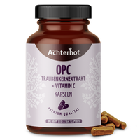 OPC Traubenkernextrakt + Vitamin C Kapseln (200 Kapseln)