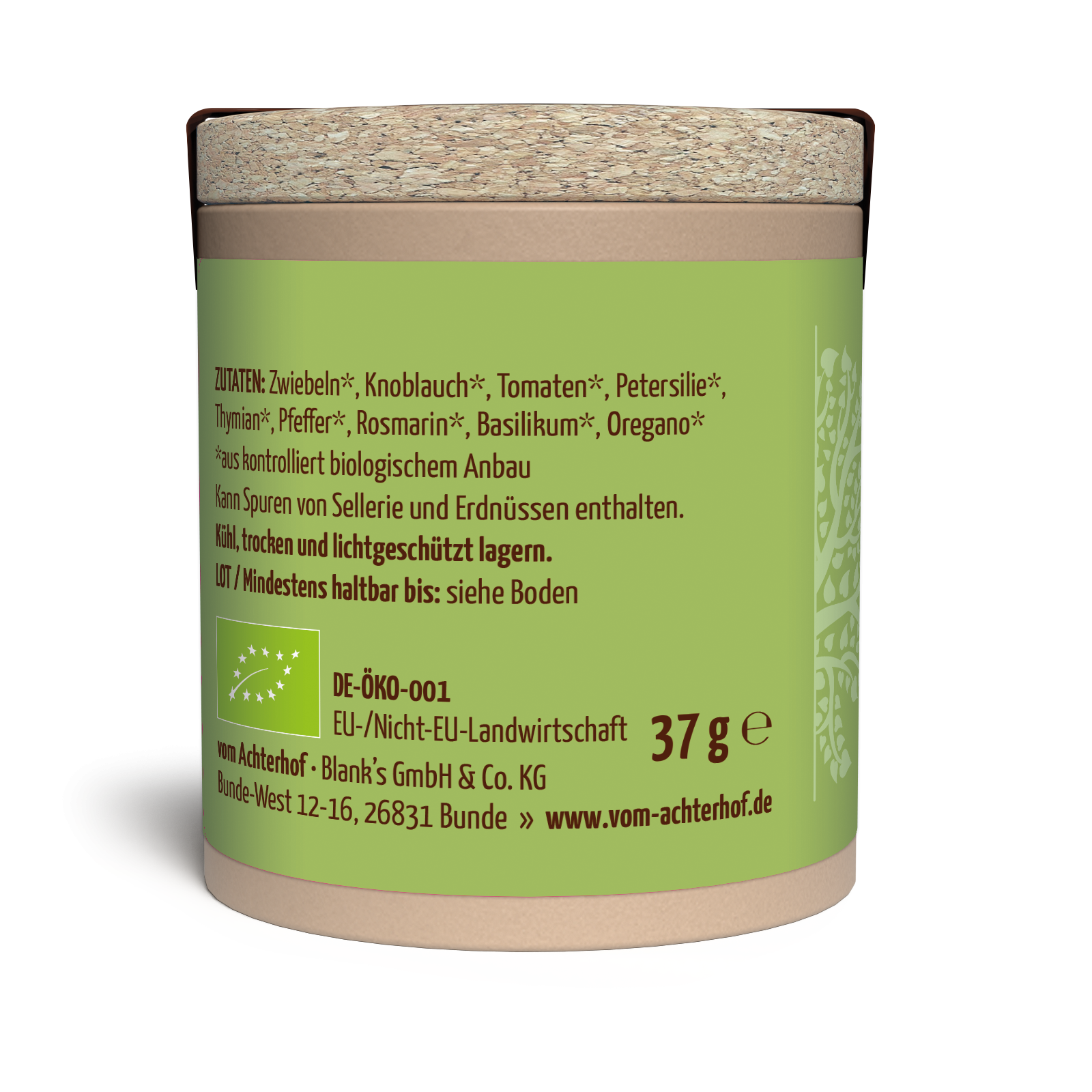 Pasta Roma Gewürzzubereitung Bio (37g)