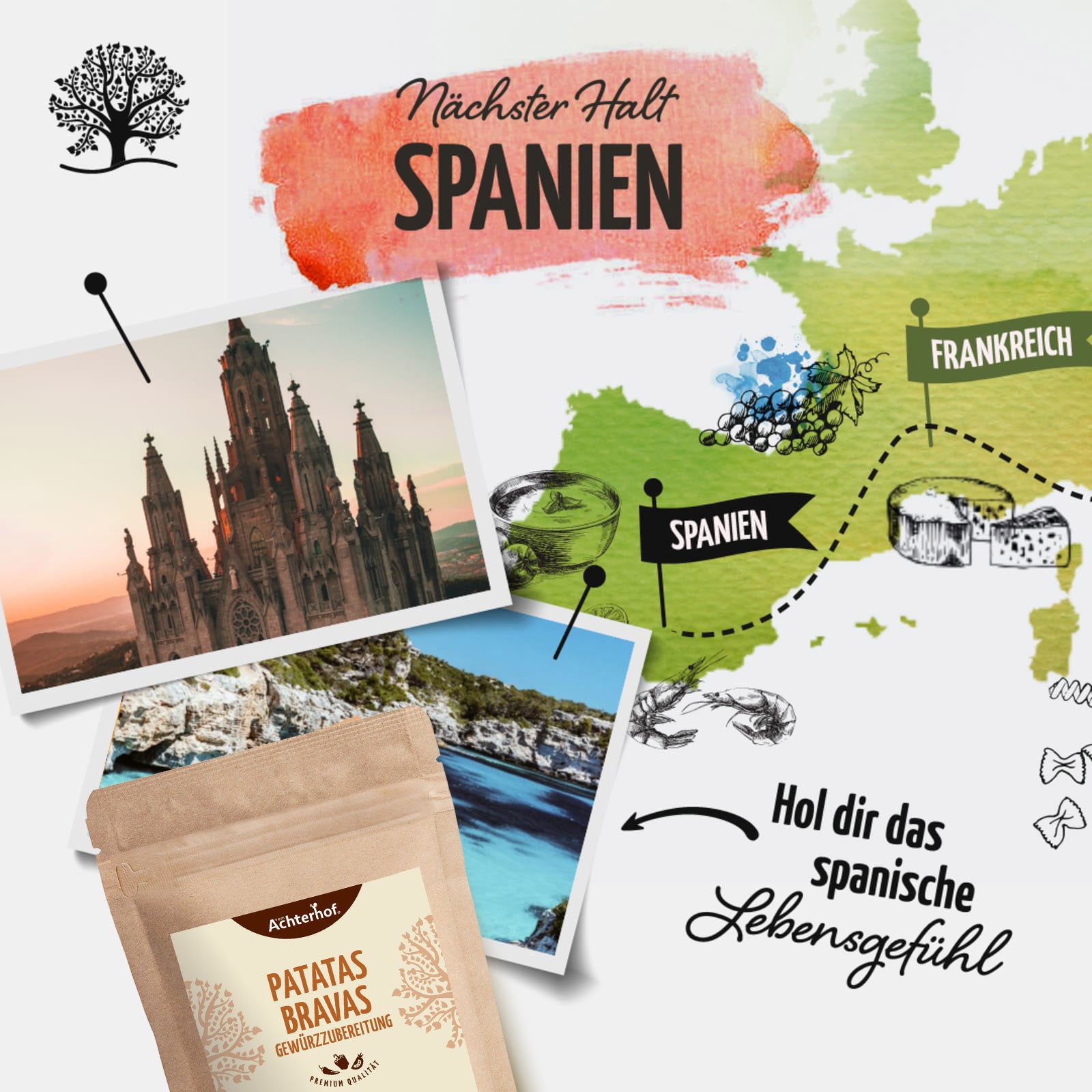 Patatas Bravas Gewürzzubereitung (100g)