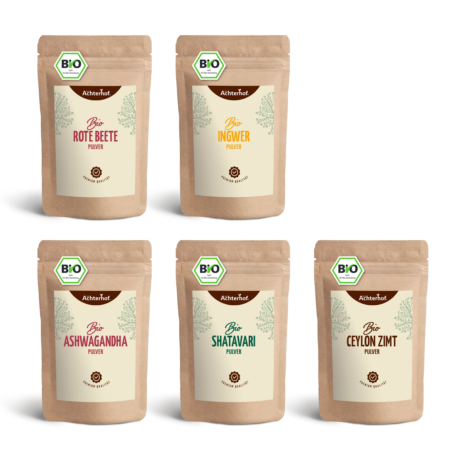 Pink Ayurveda Latte Bio Set