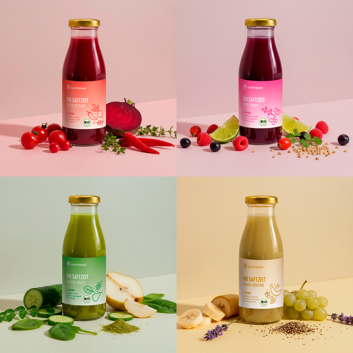 Glow-Deal: Saftzeit Bio Fastenkur 4+1 Tag Gratis