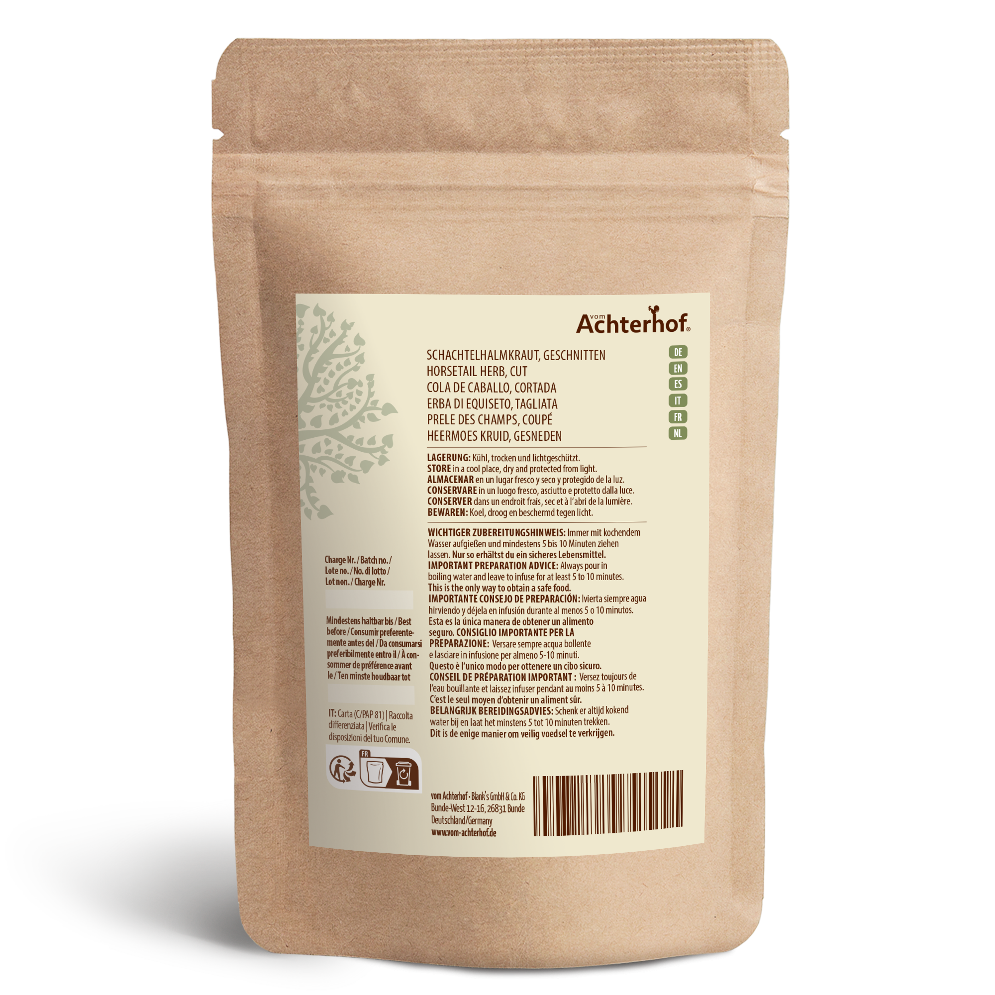 Schachtelhalmkraut geschnitten (500g)