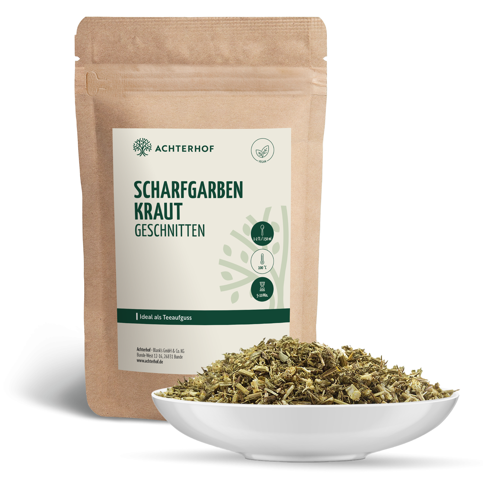 Schafgarbenkraut geschnitten (500g)