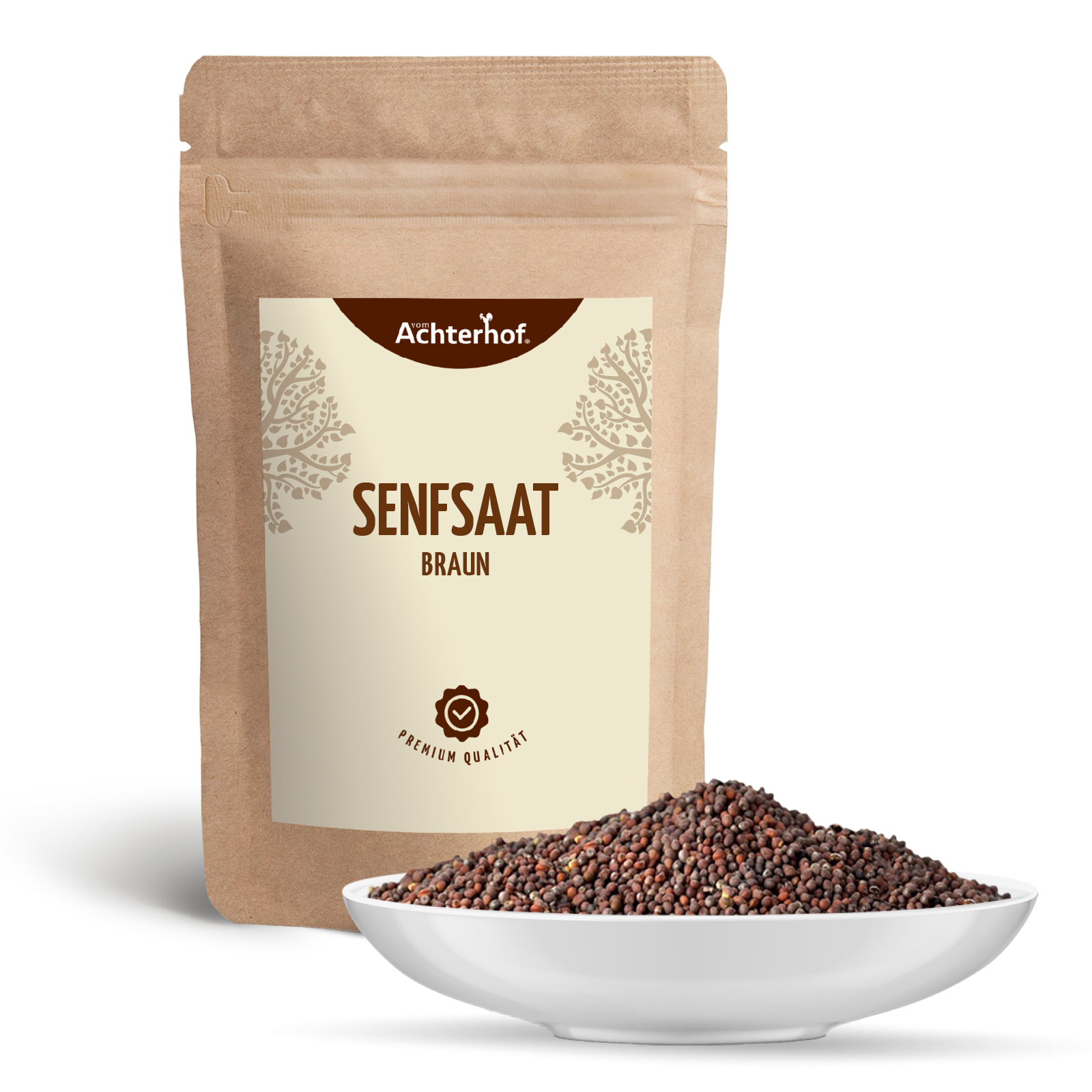 Senfsaat braun ganz (1000g)