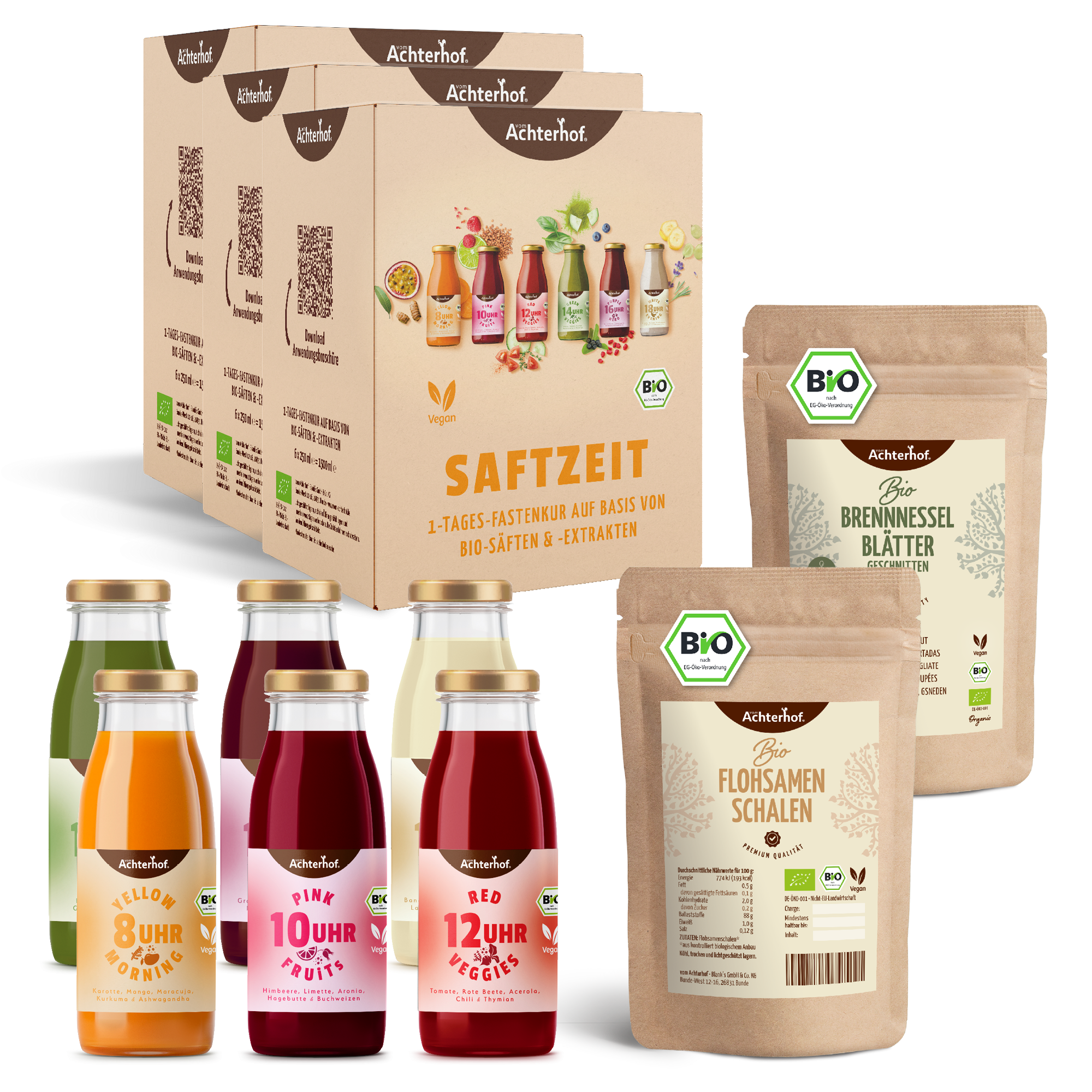 Saftzeit Fastenpaket Basic