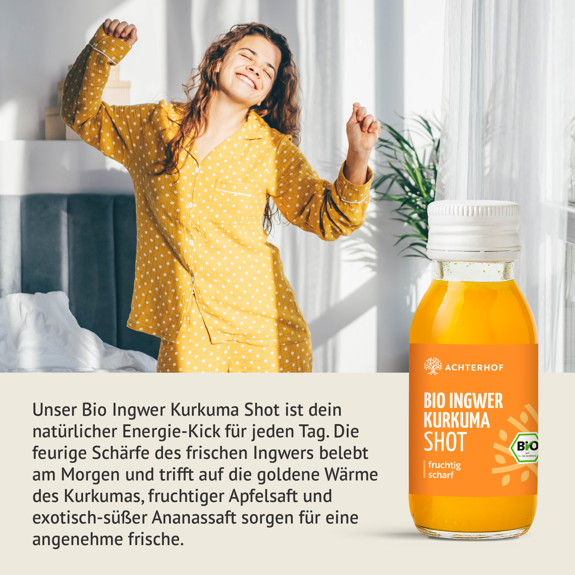 Monatskur Ingwer Kurkuma Shot Bio
