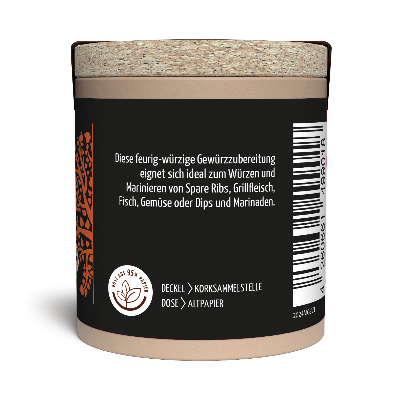 Texas BBQ Rub Gewürzzubereitung Bio (68g)